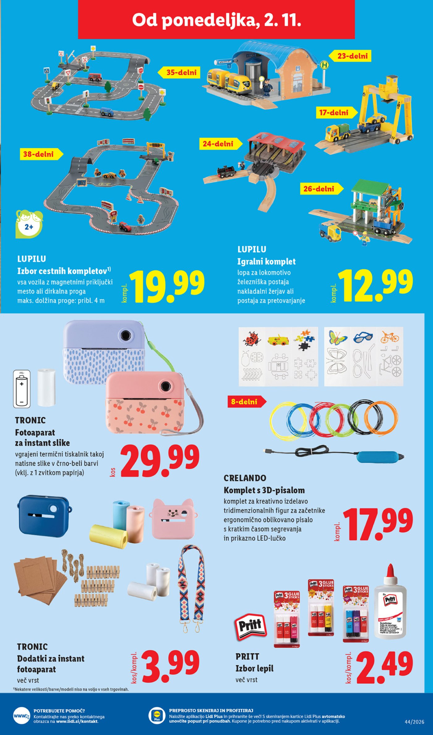 Lidl katalog od srede 28.10. - 04.11.2026.