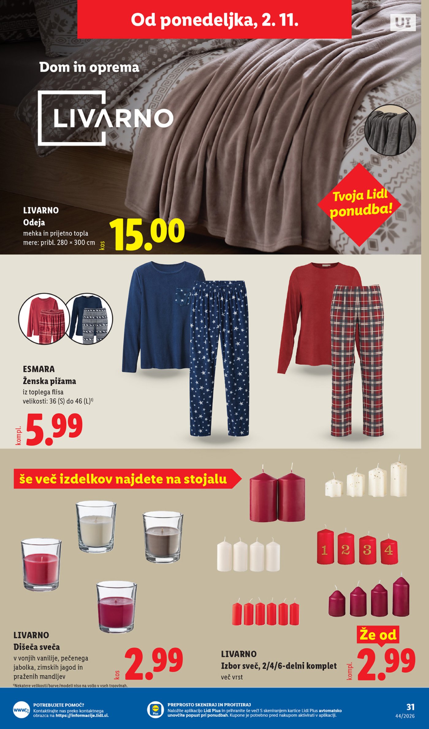 Lidl katalog od srede 28.10. - 04.11.2026.