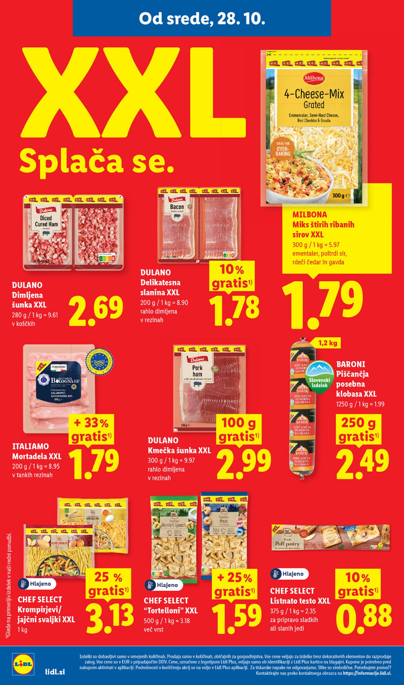 Lidl katalog od srede 28.10. - 04.11.2026.