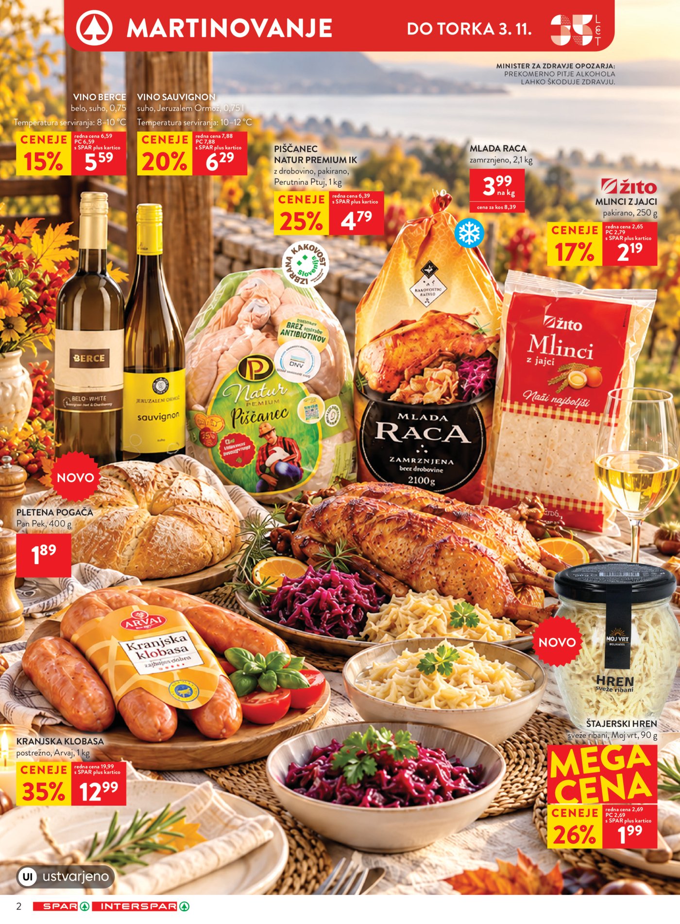 SPAR katalog od srede 28.10. - 03.11.2026.