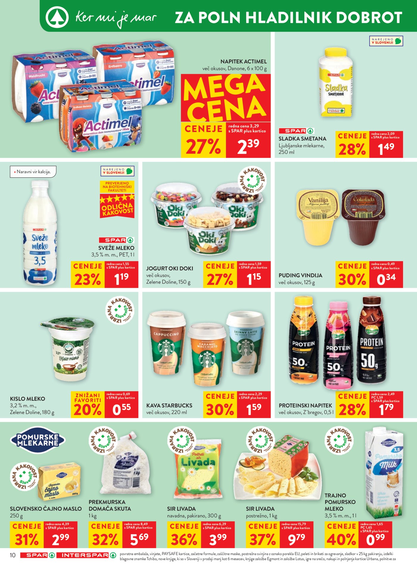 SPAR katalog od srede 28.10. - 03.11.2026.