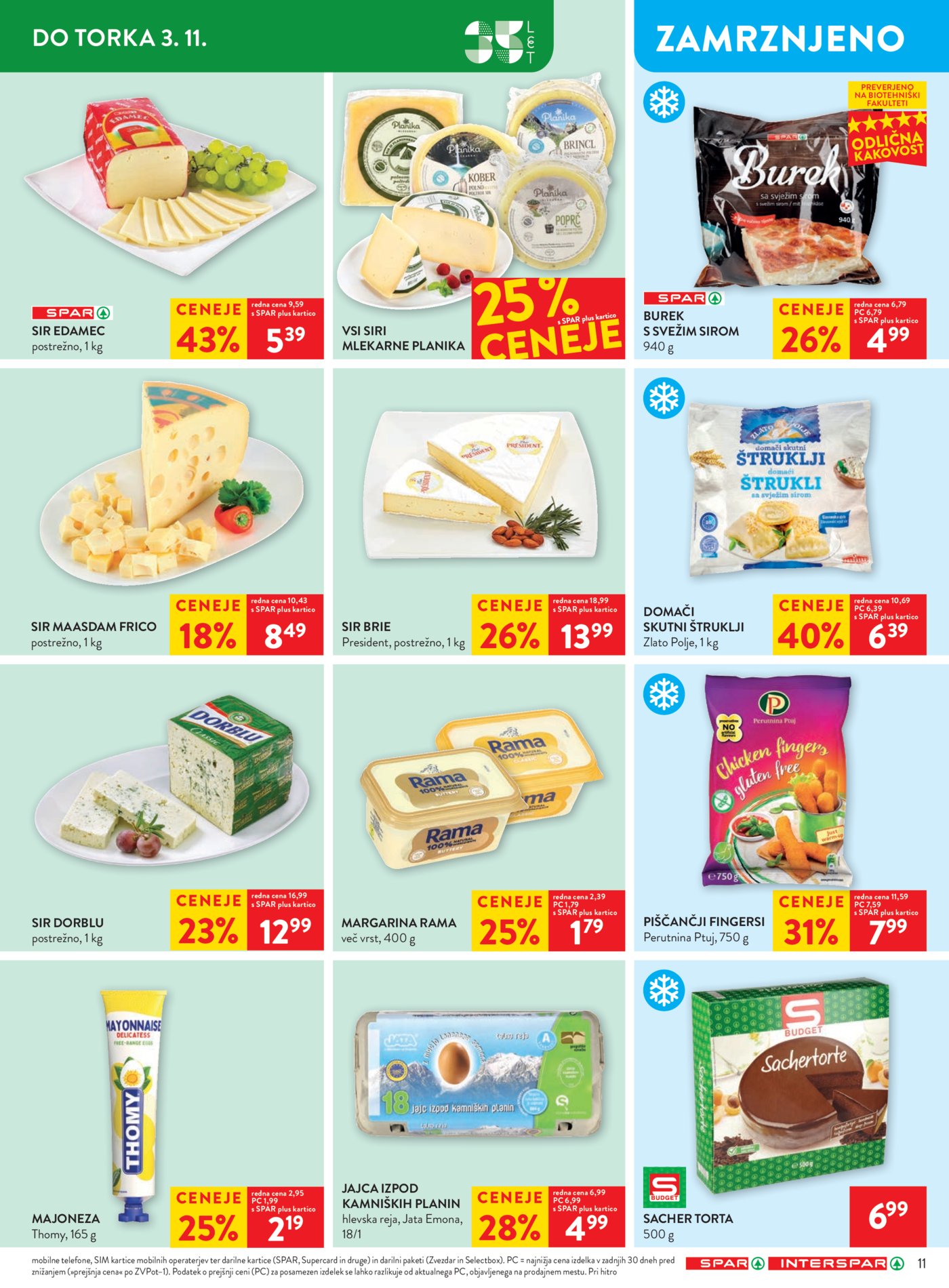SPAR katalog od srede 28.10. - 03.11.2026.