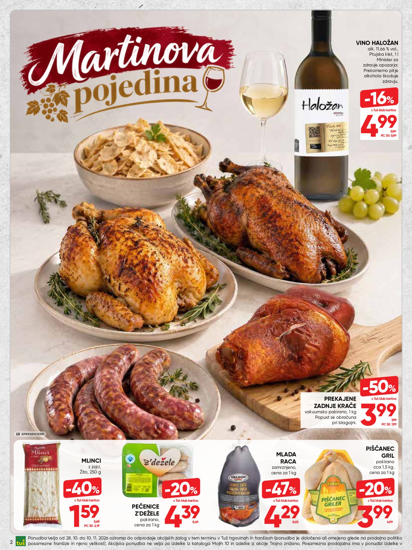 Tuš katalog od srede 28.10. - 10.11.2026.