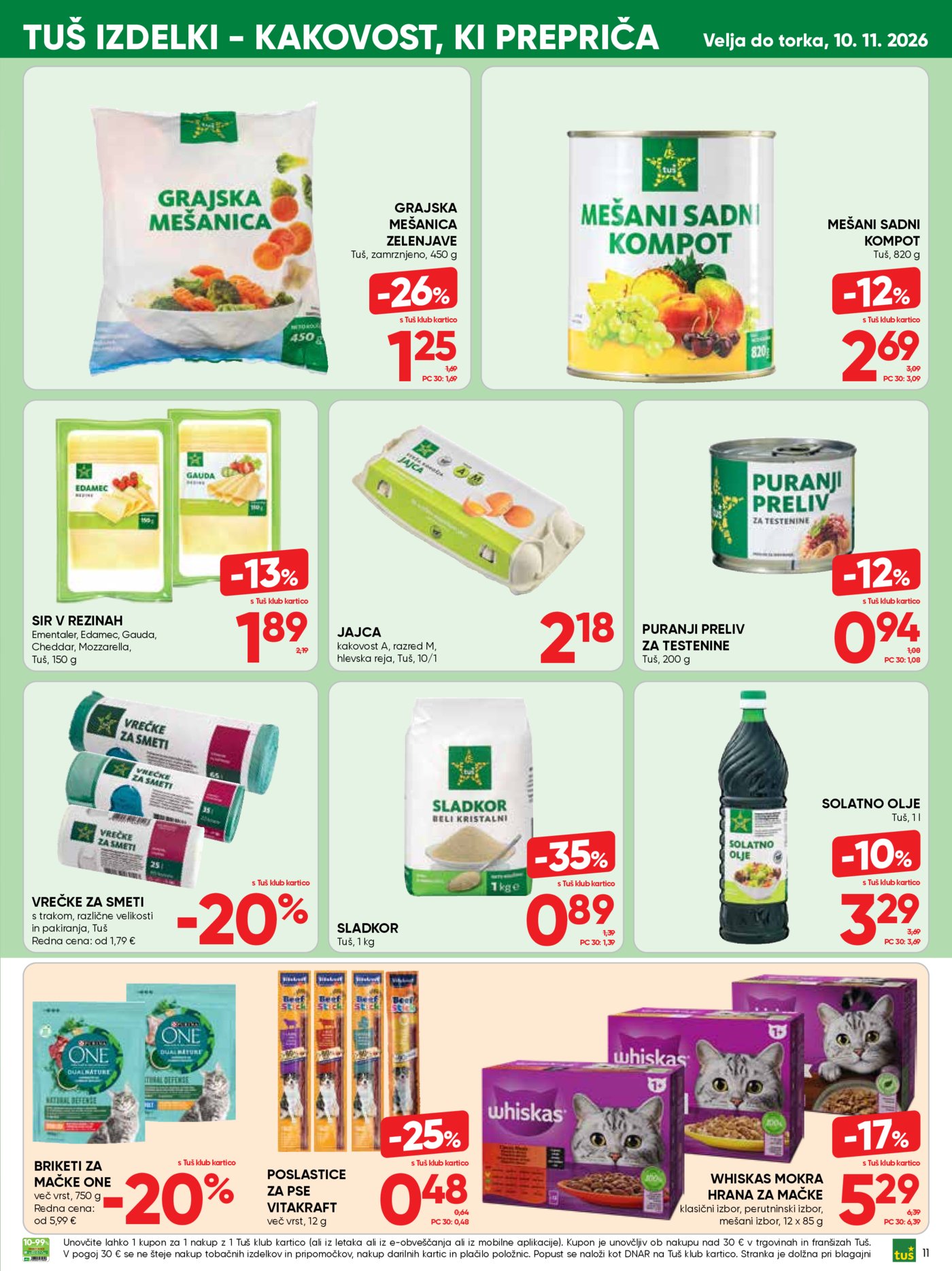 Tuš katalog od srede 28.10. - 10.11.2026.