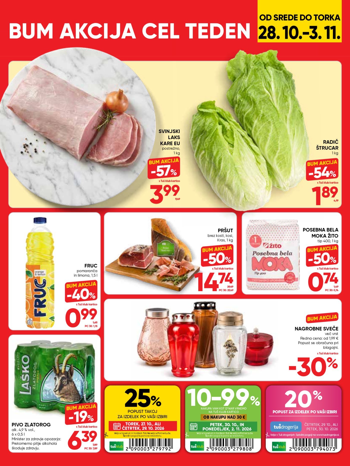 Tuš katalog od srede 28.10. - 10.11.2026.