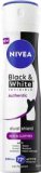 Black & White Invisible Authentic dezodorant v spreju 150 ml