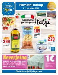 Eurospin katalog Pametni nakup 01.10.-07.10.2026.