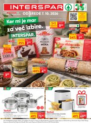 INTERSPAR katalog od srede 07.10.-20.10.2026.