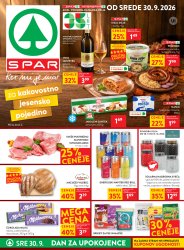 SPAR katalog od srede 30.09.-06.10.2026.